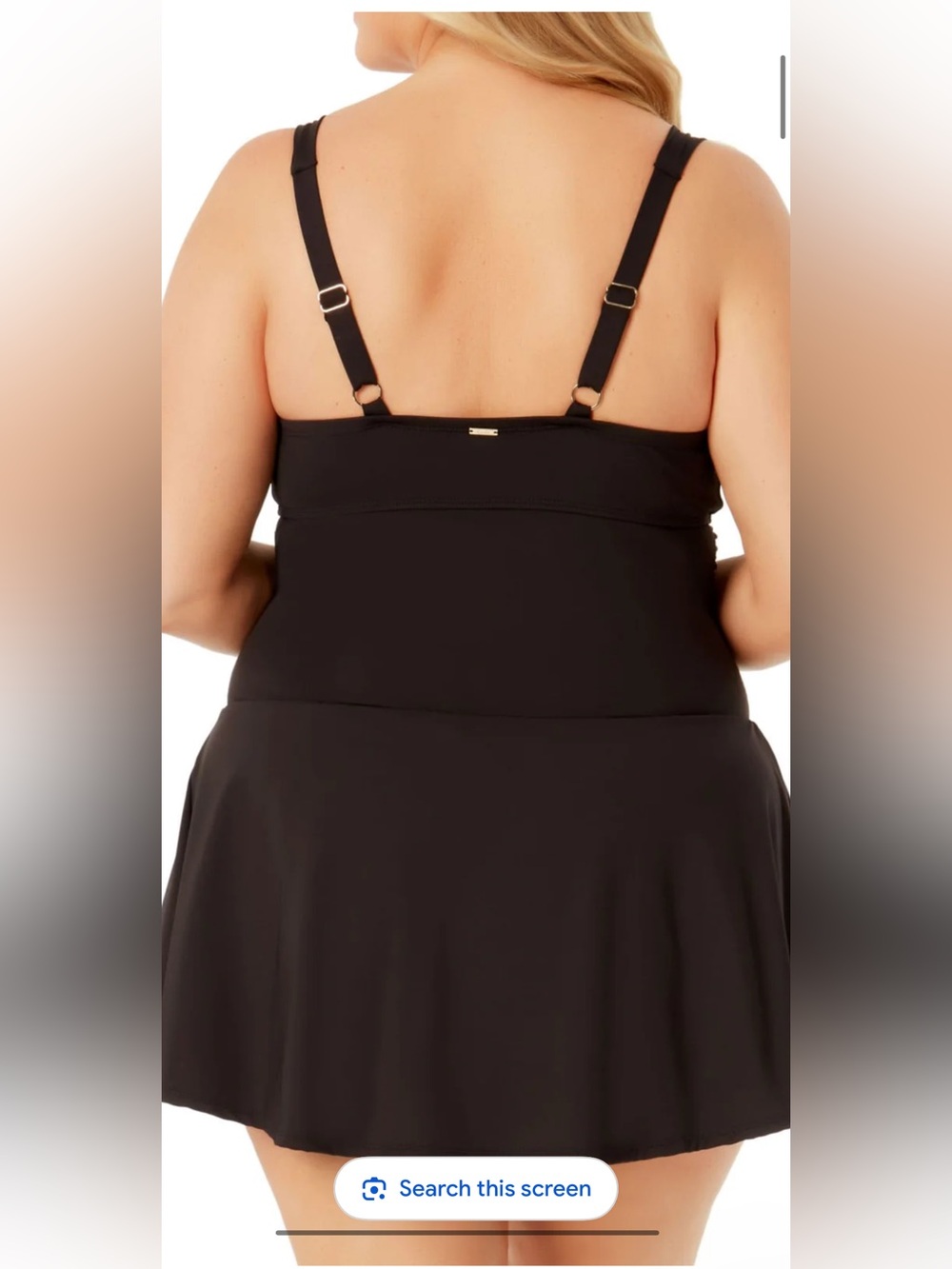 Anne Cole twist front skirted swim suit 18W NWT - Picture 2 of 12